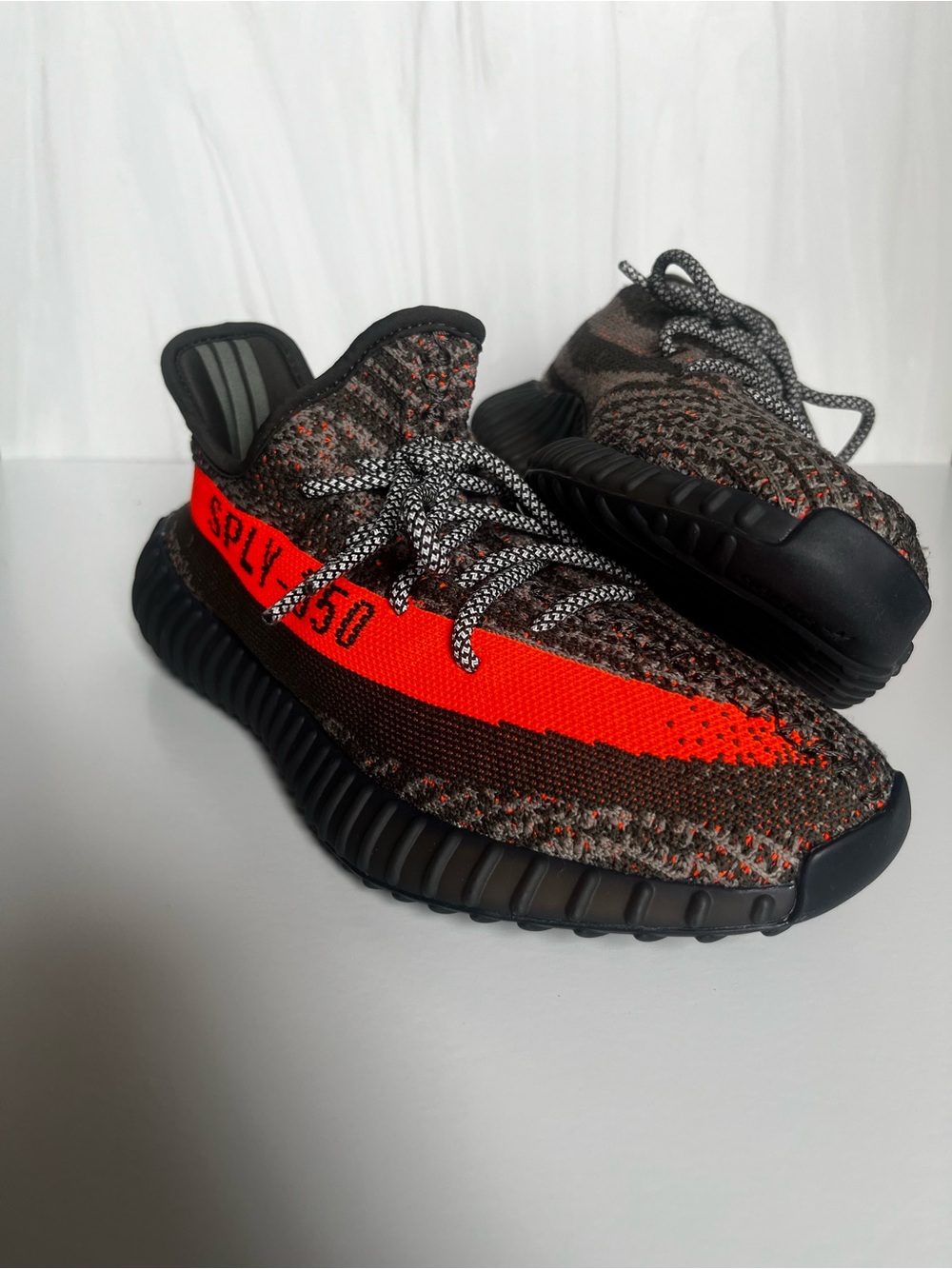 adidas Yeezy Boost 350 V2 – Black & Orange Primeknit - Picture 6 of 6